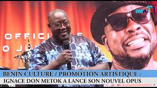 Bénin Showbiz  Don Mètok sort son nouvel opus « Fènú » [upl. by Inttirb963]