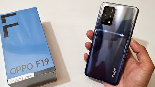 OPPO F19 Unboxing  48MP Triple Rear Cameras amp 3D Curved Body [upl. by Notyarb]