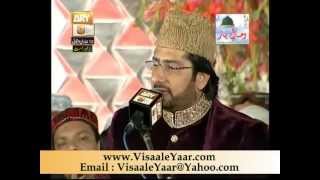 Tasleem Sabri Manazara Eidgah Sharif Mehfil Milad 22413By Visaal [upl. by Eri]