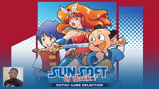 Sunsoft Is Back Retro Game Selection Review  First Impression Playstation 5 [upl. by Odlo]