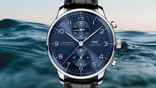 Review The Newly InHouse IWC Portugieser Chronograph IW371605 [upl. by Nawram]