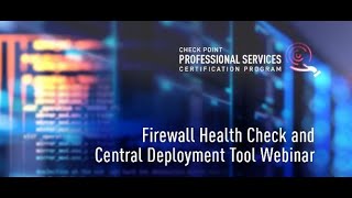 Firewall Health Check and Central Deployment Tool [upl. by Yrokcaz]