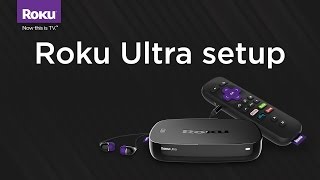 How to set up the Roku Ultra Model 4640 [upl. by Ancier21]