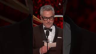 Oscar Winner Alfonso Cuarón  Best Directing for Roma  91st Oscars 2019 [upl. by Namaj]