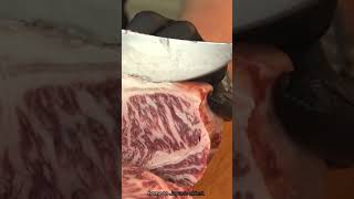 Rarest Olive Wagyu Steak wagyu affair [upl. by Schonfield242]