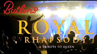 QUEEN TRIBUTE  ROYAL RHAPSODY  BUTLINS BOGNOR REGIS 2922 [upl. by Anitsirhcairam]