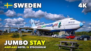 🇸🇪Experience Jumbo Stay A Unique Airplane Hotel in Stockholm Sweden [upl. by Essyla685]