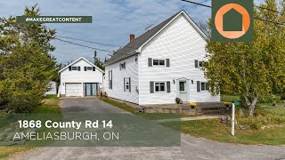 1868 County Rd 14 Ameliasburgh ON [upl. by Mourant]