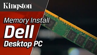 How to Install Memory in a Dell Desktop PC [upl. by Cila]