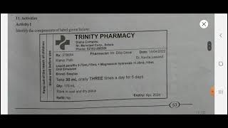 Preparation of dispensing and auxiliary label for Biphasic Liquid dosage form [upl. by Rawdan166]