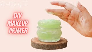 HOW TO MAKE MAKEUP PRIMER AT HOME Easy DIY Makeup Primer  Natural Homemade Face Primer [upl. by Einot897]