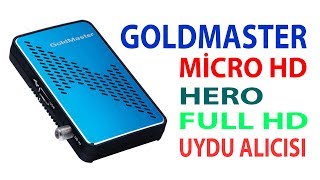 GOLDMASTER MÄ°CRO HD HERO FULL HD USBLÄ° UYDU ALICISI KANAL ARAMA KANAL DÃœZENLEME [upl. by Bobbi]