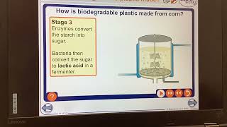 KS4GCSEChemistry Hydrocarbons Biodegradable plastic from corn [upl. by Llekim]