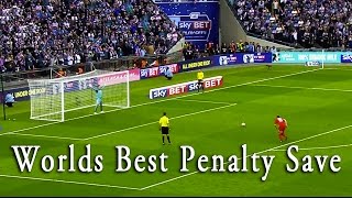 The Worlds Best Goalkeeper Penalty Save  Wait for it [upl. by Anirtruc938]