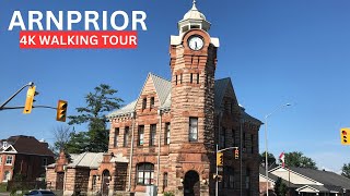 Arnprior Ontario Canada 4K Walking Tour  A Beautiful Small Town near Ottawa  4K Walking Tours [upl. by Richma]