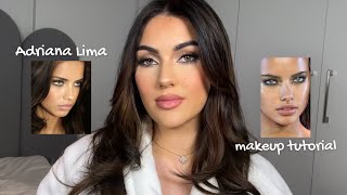 Adriana Lima inspired makeup tutorial [upl. by Chemaram818]