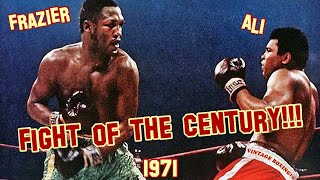 Joe Frazier vs Muhammad Ali 1 Fight Of The Champions 1971 1080p 60fps [upl. by Esorylime49]