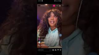 lizzo live on Instagram [upl. by Datnow964]