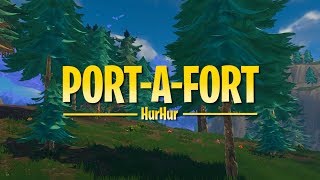 ♪ PORTAFORT Fortnite Biisi  HurHur [upl. by Bael]