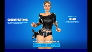 SAFARI 🌵 Kawaii Secret UWU Edition  Fortnite Neaplay [upl. by Yemerej]