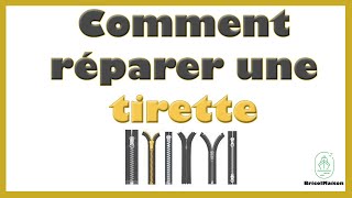 Comment réparer une tirette [upl. by Aay]