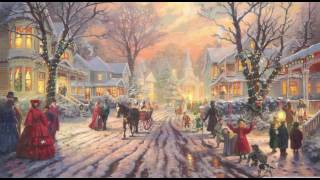 thomas kinkade Christmas Screen Saver 2 [upl. by Kcid476]