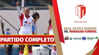 🔴 EN VIVO 🔴 Futbol Femenil de Nicaragua  Managua FC Femenil Vs Real Estelí Femenil [upl. by Ornstead]