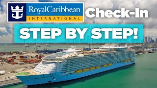 Royal Caribbean check in process guide [upl. by Ciccia]