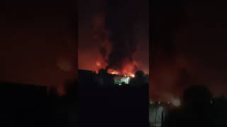 Kocher Factory Tran taran fire accdient shorts video [upl. by Finegan]