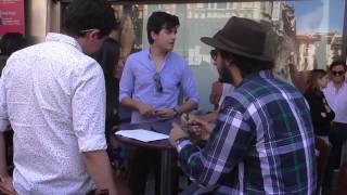 Morat firma de discos en Madrid [upl. by Ailedo]