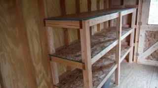 How to Build Easy and Strong Storage Shelves [upl. by Erdnaed]