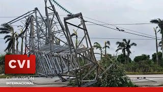 La Habana se recupera luego del paso del Huracán Rafael [upl. by Anomis]