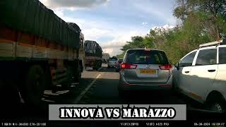 MICRO ROAD RAGE I INNOVA Vs MARAZZO  THOPPUR GHAT [upl. by Dnomsaj53]