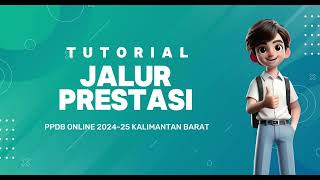 Tutorial PPDB SMA Jalur Prestasi Nilai Rapor 2024ppdb20242025 [upl. by Celka]