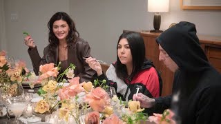 The Kardashian amp Jenner family discuss various topics over dinner [upl. by Dinesh]