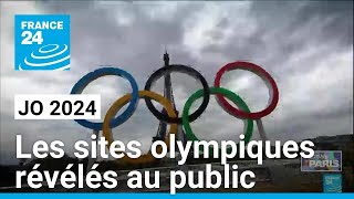 JO 2024  les sites olympiques révélés au public • FRANCE 24 [upl. by Nossila523]