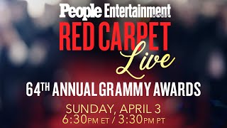 🔴 2022 Grammy Awards Red Carpet Live  April 3 2022 630PM ET  PEOPLE [upl. by Ettegroeg]