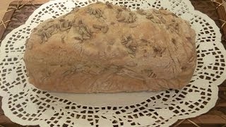 Spelt Bread Recipe  How to Make Bread  Dinkelbrot [upl. by Yecak]