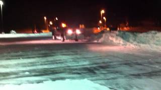 GMC Sierra 60 2500HD Plowing Snow [upl. by Stryker]