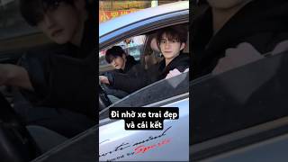 Đi nhờ xe trai đẹp và cái kết 😅 handsome traideptiktok mêtraiđẹp funny boy shortvideo [upl. by Zenda]