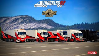 Euro Truck Simulator 2 Multiplayer LIVE  ets2 live stream  ETS2 Gameplay  ETS 2 Convoy Live [upl. by Fowle]