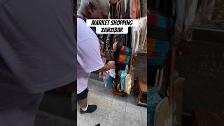 Doing some market shopping in Zanzibar zanzibar africa travel [upl. by Aniez356]