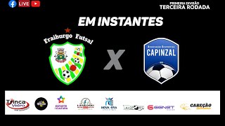 FRAIBURGO FUTSAL X CAPINZAL CAMPEONATO CATARINENSE PRIMEIRA DIVISÃO [upl. by Holsworth]