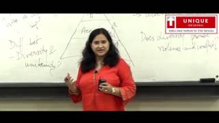 Difference between Diversity and Uniformity by Shweta Singh  Unique Shiksha [upl. by Neersin]