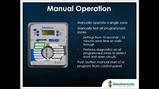 Weathermatic SmartLine Programming Webinar [upl. by Limoli]