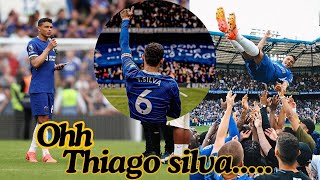 Thiago Silva Emotional Full Speech As He Leaves Chelsea One A Blue Always A Blue THANK YOU [upl. by Camus137]