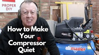 How I got the noise of my compressor out of the workshop [upl. by Marozas]