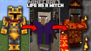 Minecraft LIFE AS A WITCH MOD  FIGHT OFF EVIL MOBS WITH YOUR POTIONS Minecraft [upl. by Kaitlyn19]