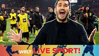 BILDSPORTSONNTAG BVBDrama Ist Sahin noch der richtige Coach Die Lage der Liga  LIVESTREAM [upl. by Aihsenrad995]