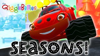 Seasons Lullaby  Learning Song for Kids  Nursery Rhymes  GiggleBellies [upl. by Yedorb646]